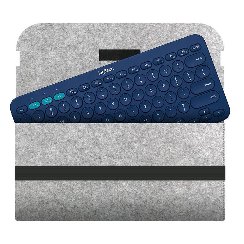 Customized Felt Portable Keyboard Protector Skin Pouch Carrying Case