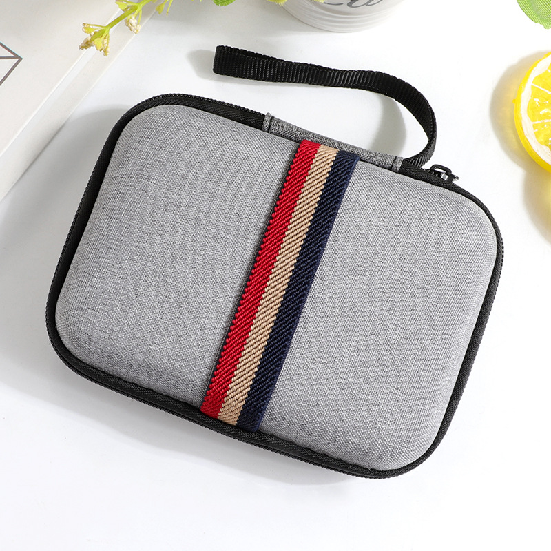 Dustproof EVA Carrying Bag Portable Travel Power Bank Case Hard Disk Storage Cover