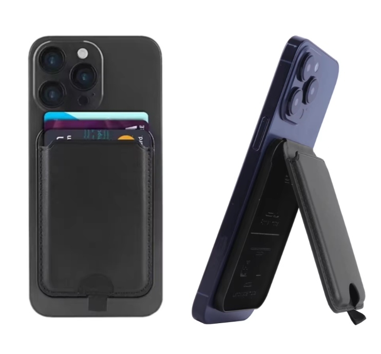 Detachable Leather Wallet Phone Case Card Holder with Stand Custom Magnetic Wallet for Iphone 12 13 