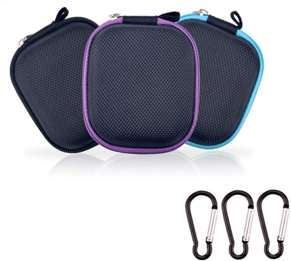 Portable Essential Oil Carrying Case Hold 6 Bottles Storage Bag Organizer Hard Shell Carry Pouches