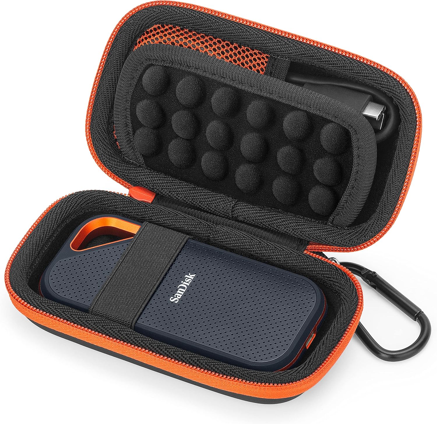 Hard Case for SanDisk Extreme Pro/SanDisk Portable External Travel Case Protective Cover Storage Bag