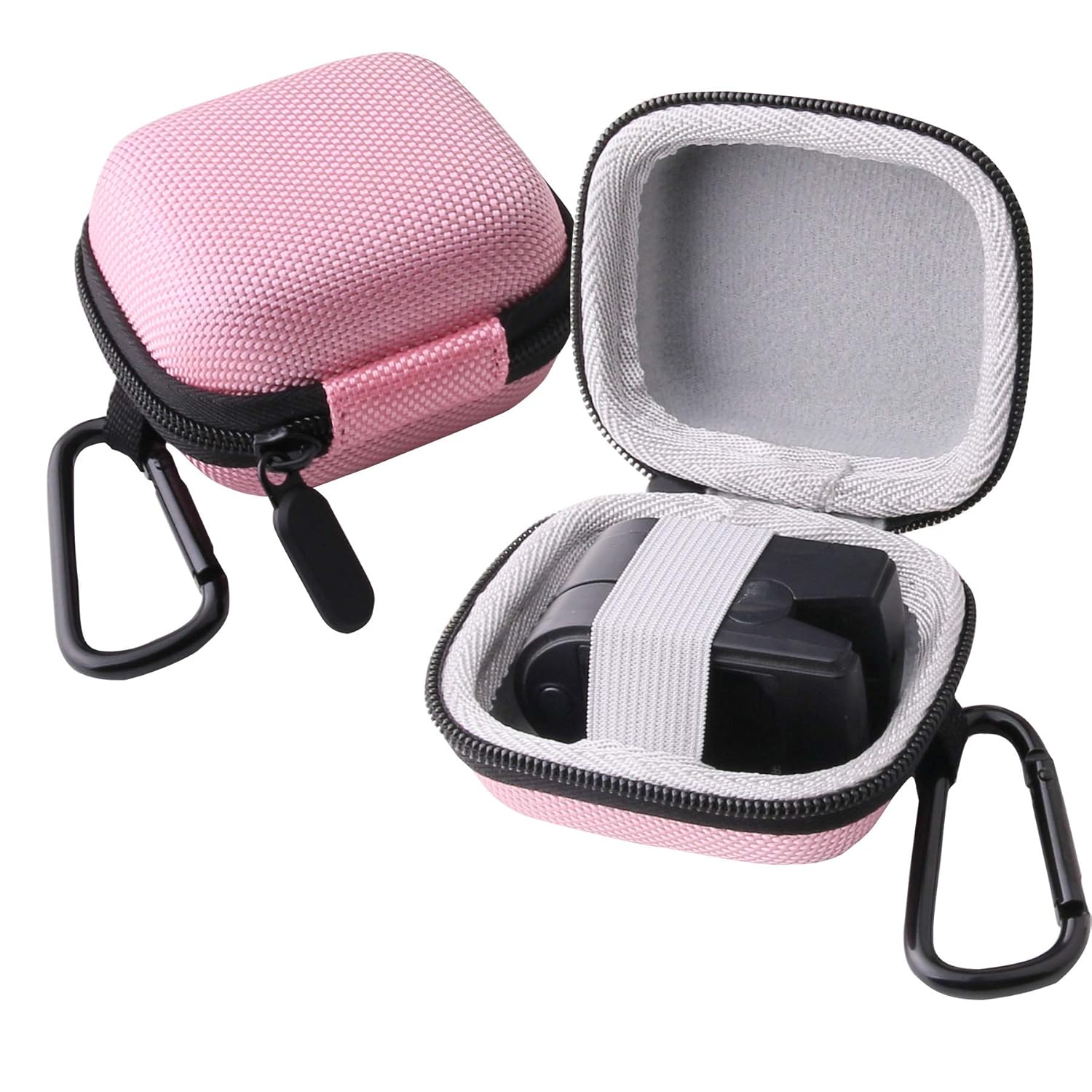 Hard Protective Case for Fingertip Pulse Oximeters (Pink)