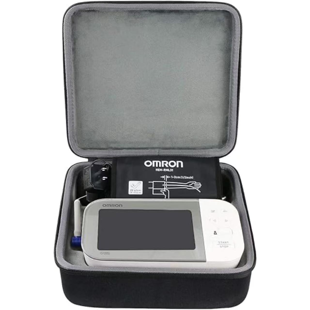 Durable Hard Case for OMRON Platinum, Gold, 7 & 10 Series Blood Pressure Monitors (Case Only)