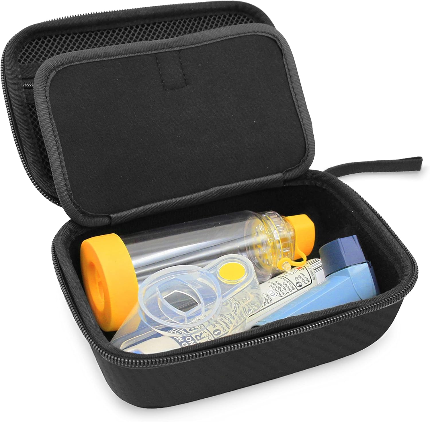 Travel Case Compatible with Asthma Inhaler, Spacer, and More (Case Only)
