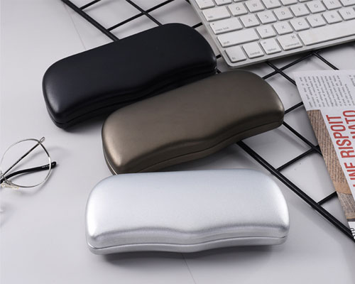 Custom Metallic Hard Shell Eyeglass Case Bulk | Premium Aluminum-Style Eyewear Protector Wholesale