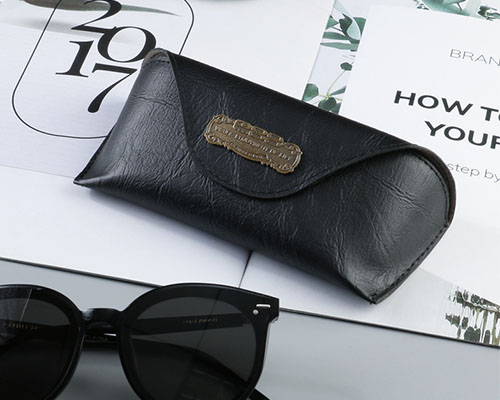 Wholesale Custom Retro Leather Eyeglasses Case | OEM ODM Soft Protective Glasses Sleeve