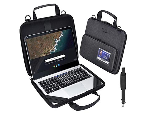 11-11.6 Inch Hard EVA Laptop & Chromebook Protective Briefcase