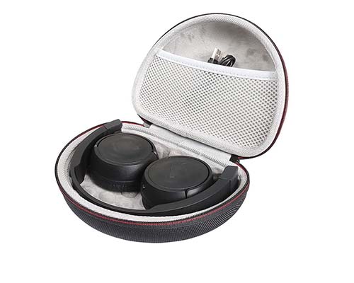 Semi-Circular Hard EVA Headphone Travel Case