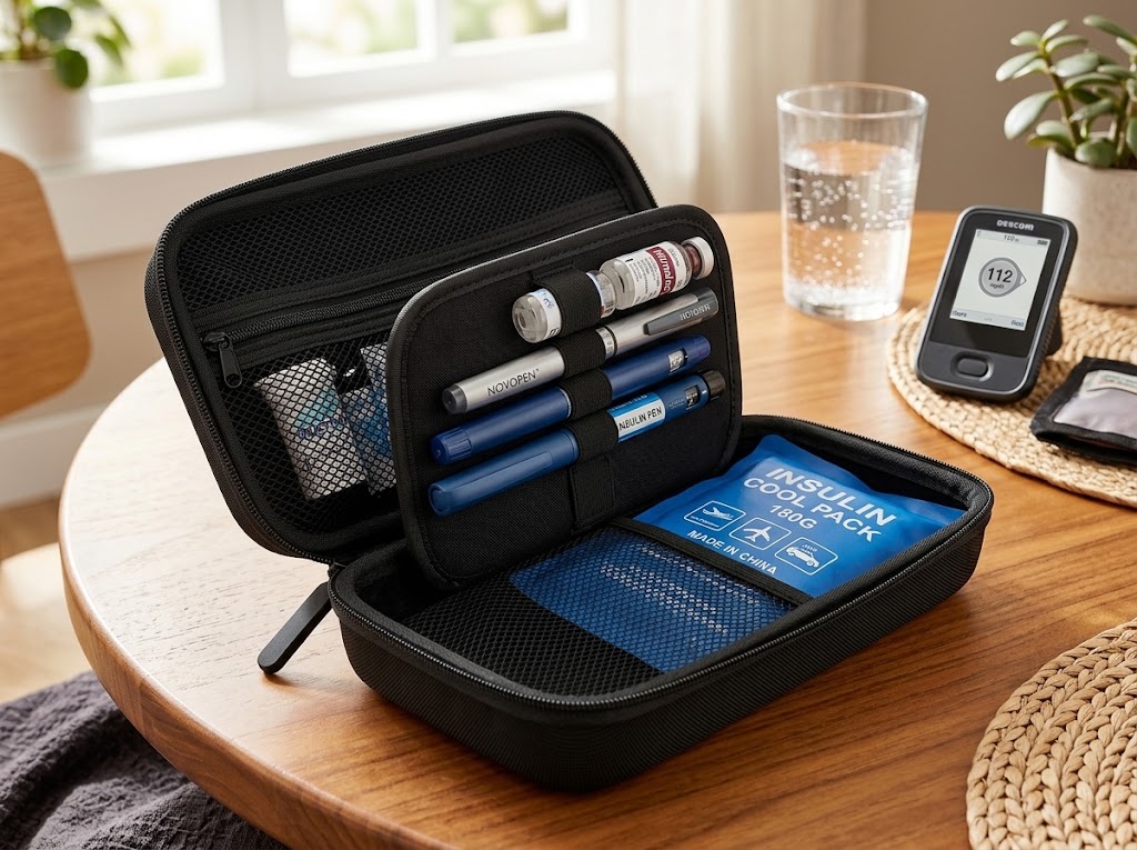 Custom Insulin Storage Case & Multi-Functional Organizer | OEM Solutions for Medical Brands