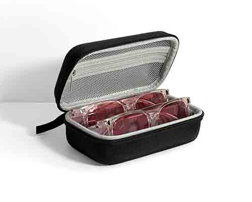 Custom Hard EVA Multi-Slot Sunglasses Travel Case Portable Multiple Eyewear Storage Organizer Box