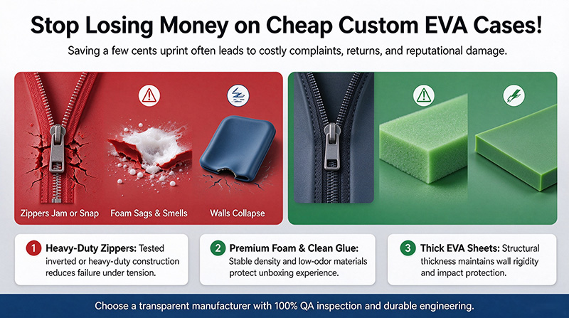 3 Hidden Cost Traps in "Cheap" Custom EVA Cases (And How to Avoid Them)