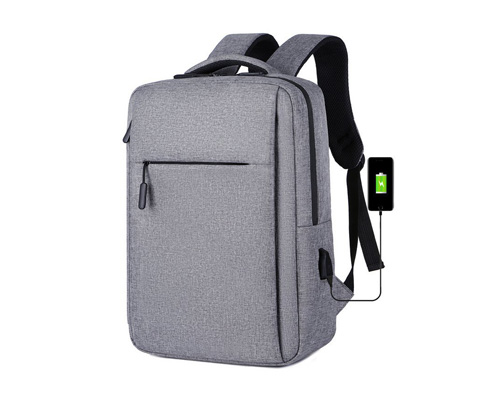 Custom Slim Business Laptop Backpack with USB Charging Port | Lightweight Travel Computer Bag